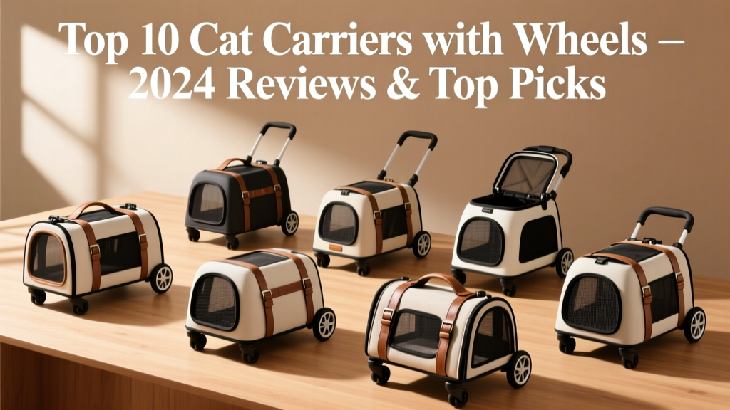 10 Best Cat Carriers with Wheels – 2024 Reviews & Top Picks