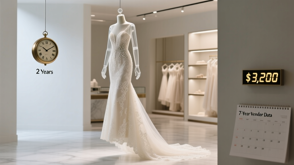 Wedding Dress Timing: Truth, Risks & $3,200 Savings (2026)