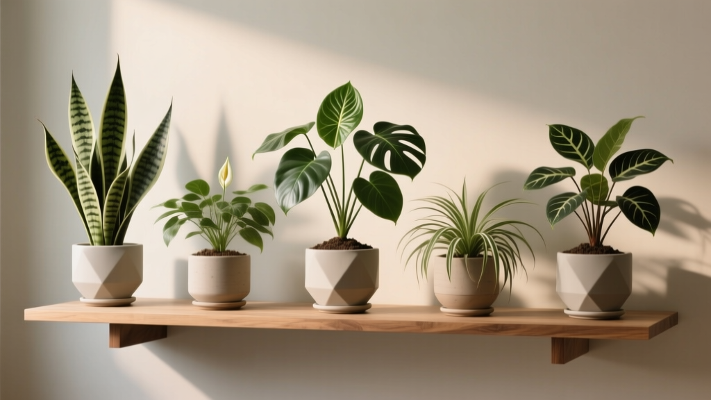 What Indoor Plants Do Not Require Sunlight for Beginners