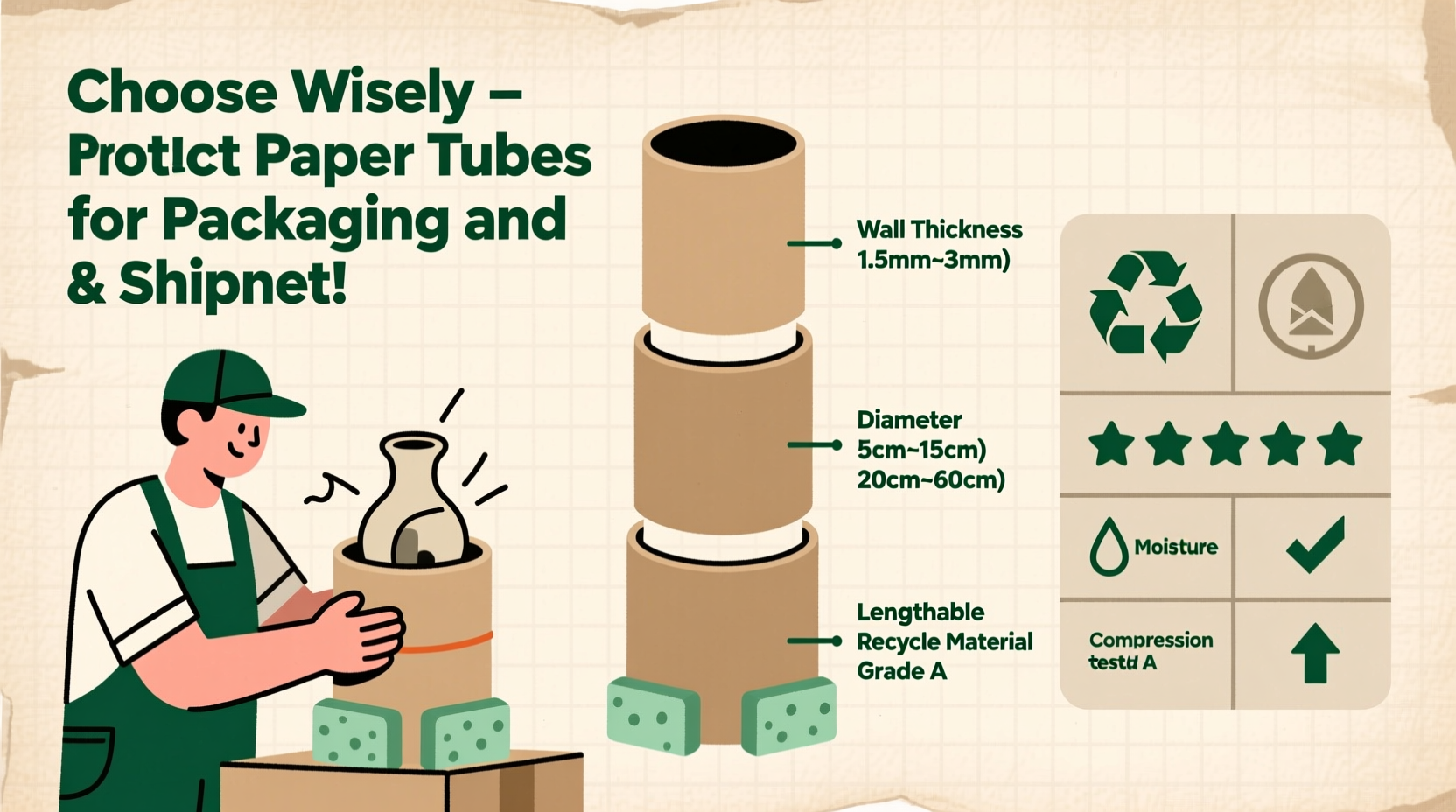 How to Choose the Best Paper Tubes for Packaging and Shipping