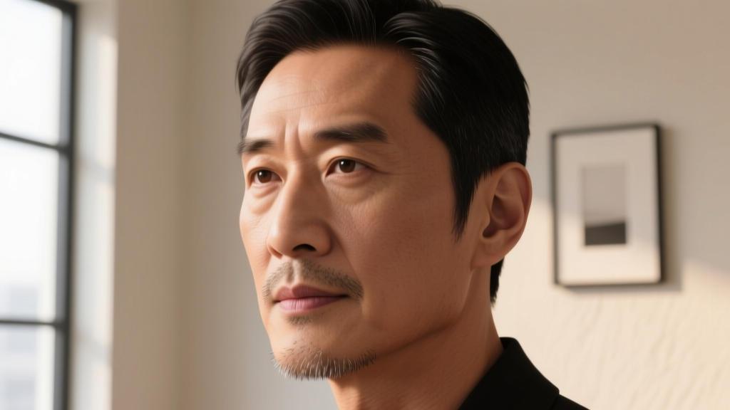 Close-up of a man
