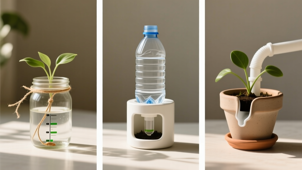 DIY Indoor Plant Self-Watering System Under $20