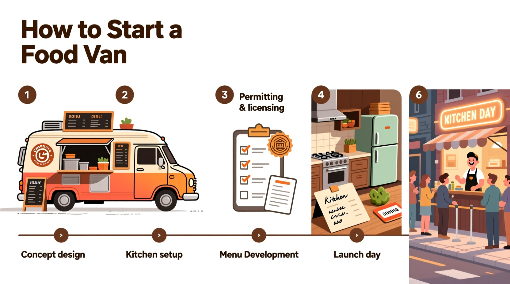 how to start a food van