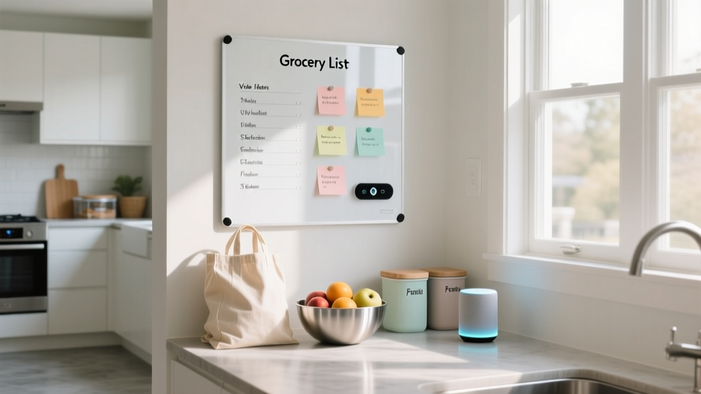 Grocery List Voice Notes → Printed Labels in 90 Seconds