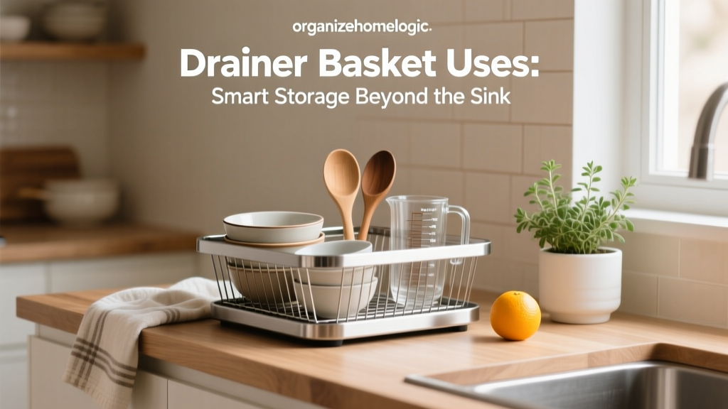 Drainer Basket Uses: Smart Storage Beyond the Sink