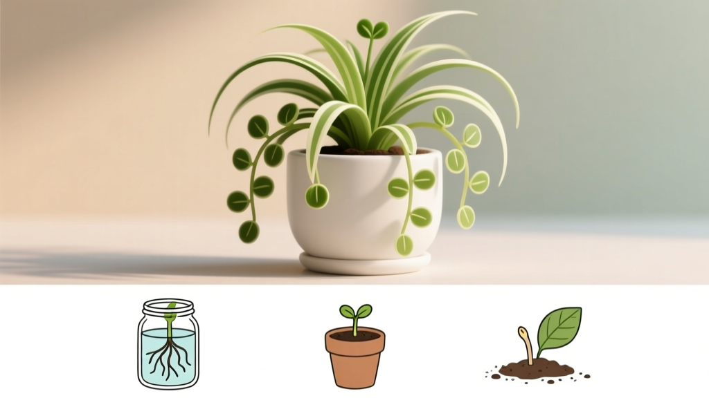 How to Propagate Spider Plant Without Flowers