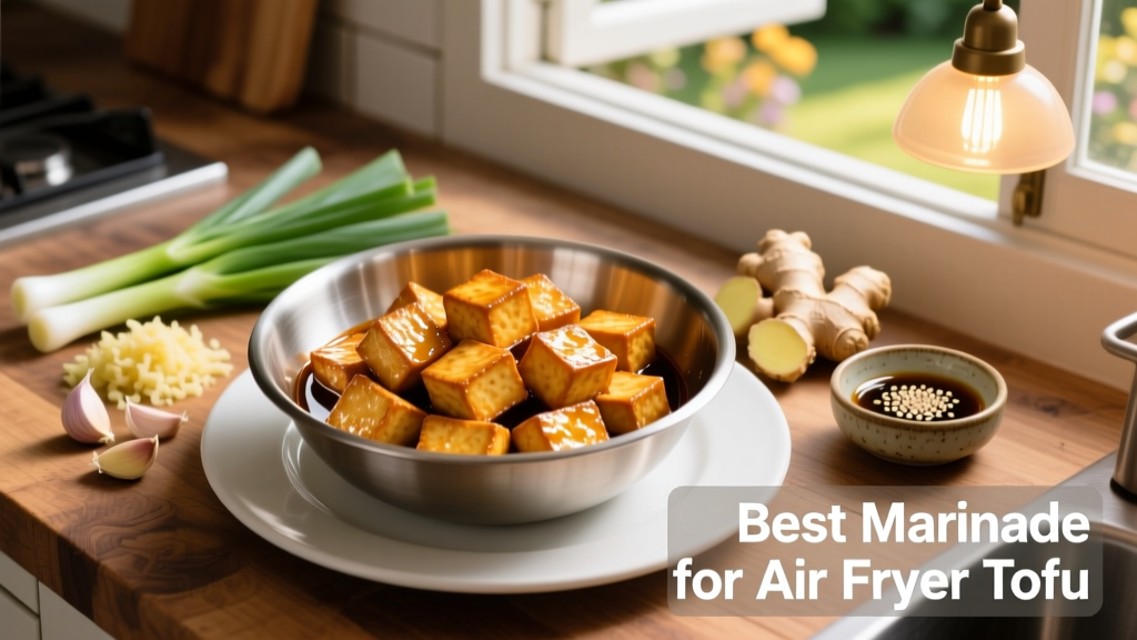 Best Marinade for Air Fryer Tofu (Crispy & Flavorful!)