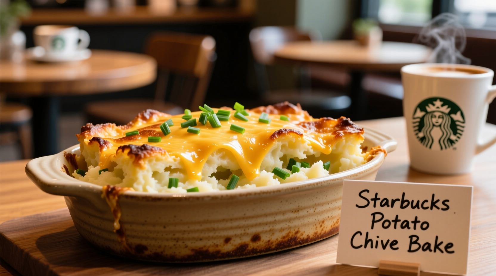 Authentic Starbucks Potato Chive Bake Recipe Copycat
