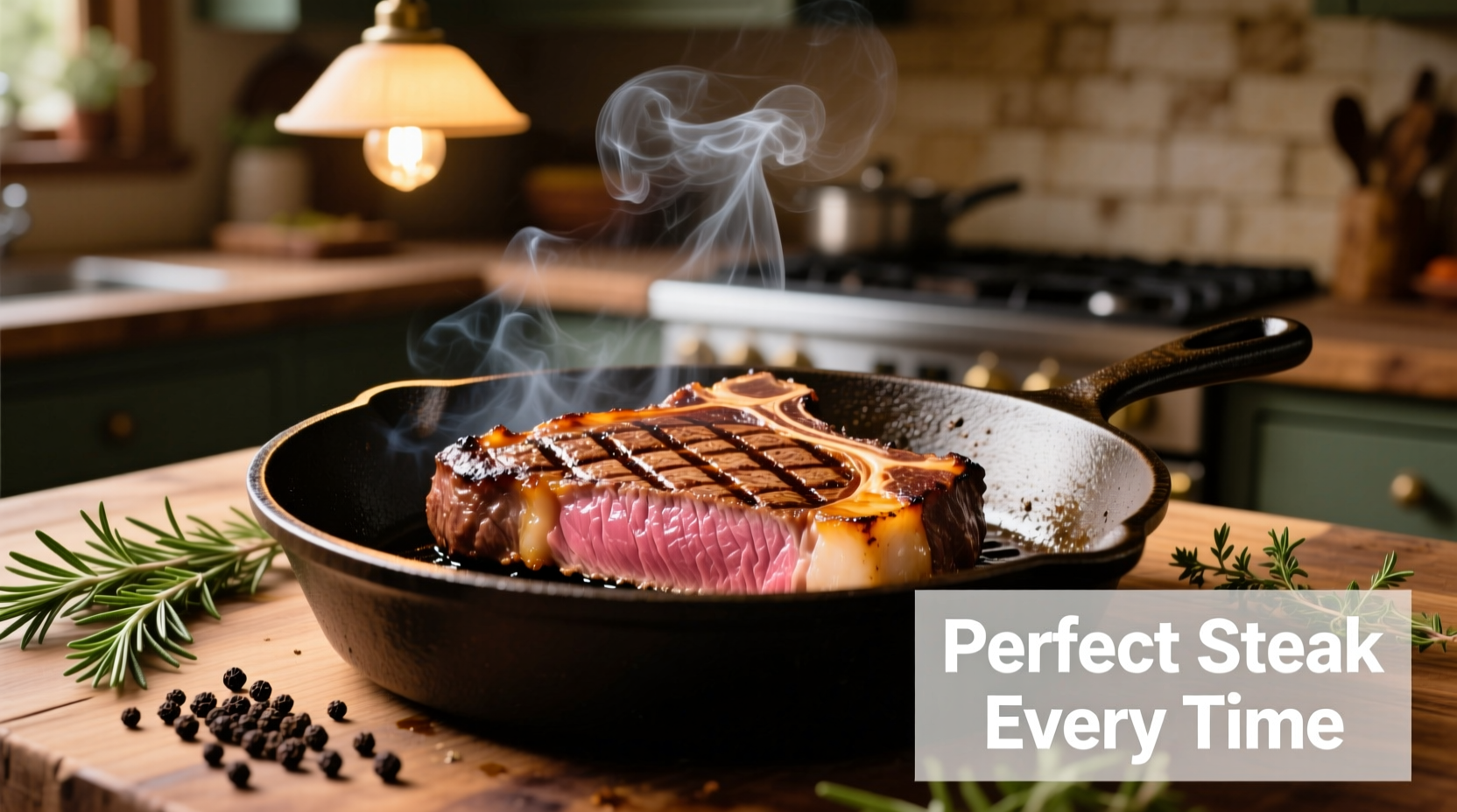 how to cook a steak on a cast iron