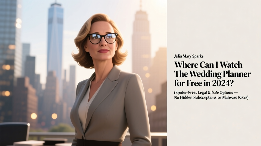 The Wedding Planner Free Streaming (2026)