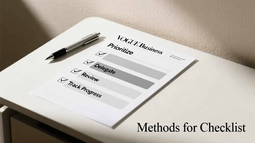 Proven Methods for Building and Using Effective Cleaning Checklists in Professional Settings