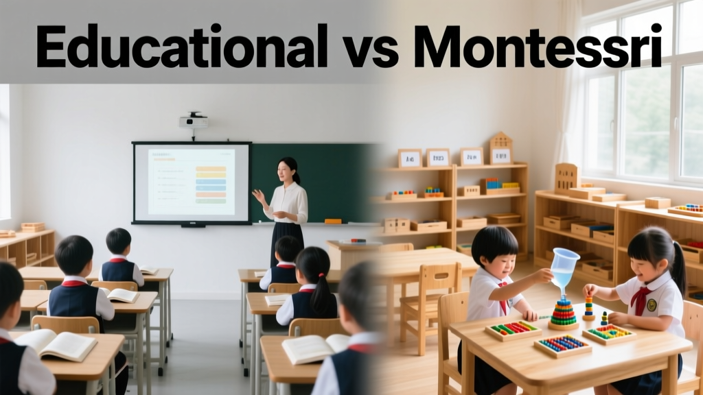 Playgrounds vs Montessori Outdoors
