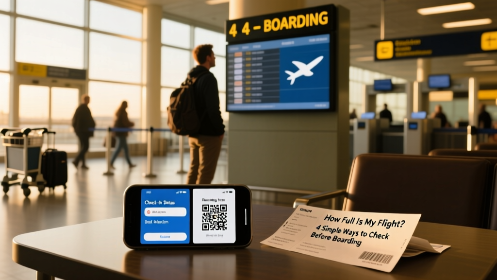 How Full Is My Flight? 4 Simple, Reliable Ways to Check Before Boarding