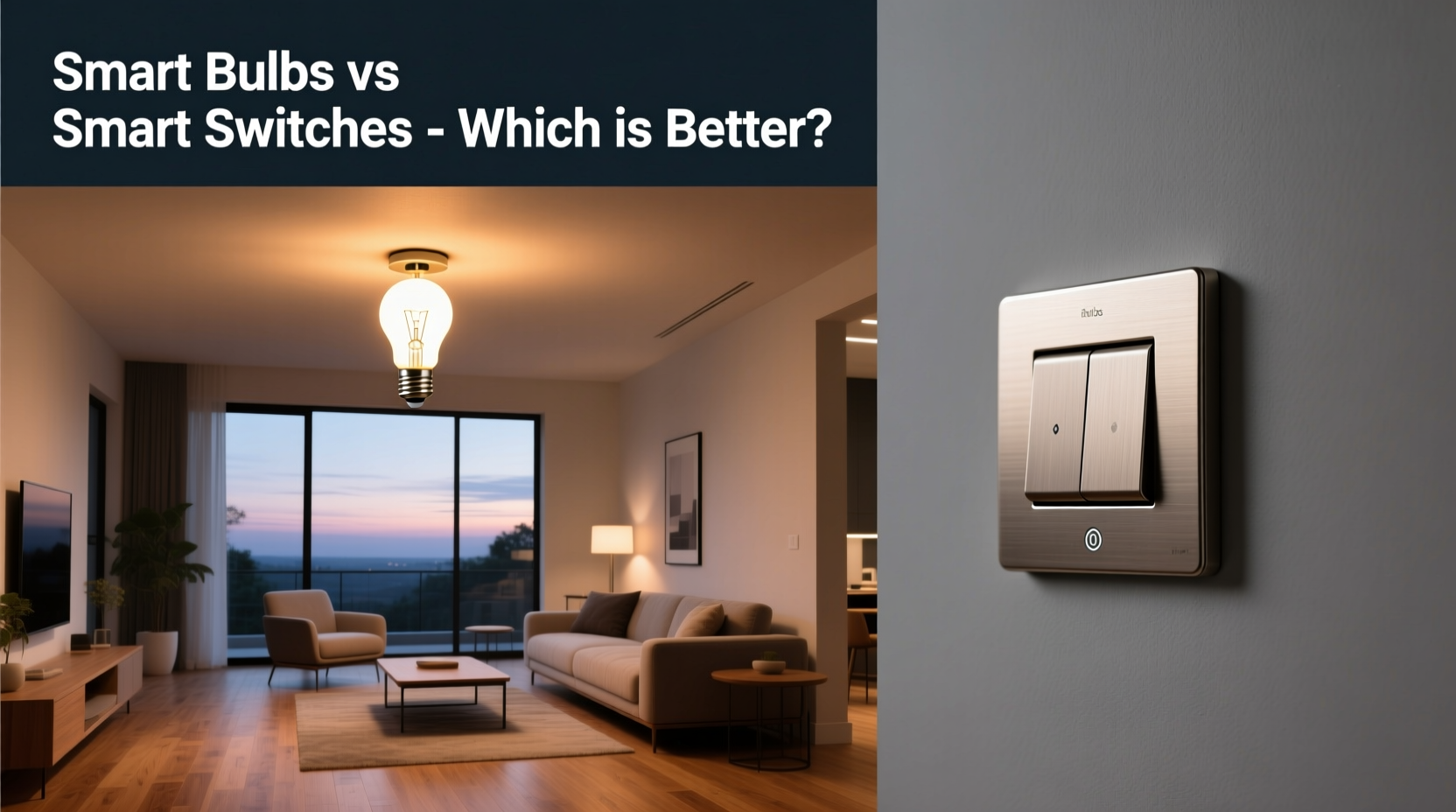 smart bulbs vs smart switches which is the better starting point for home automation