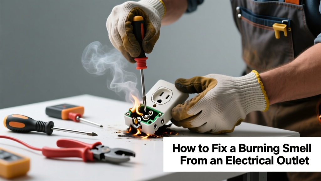 How to Fix a Burning Smell From an Electrical Outlet