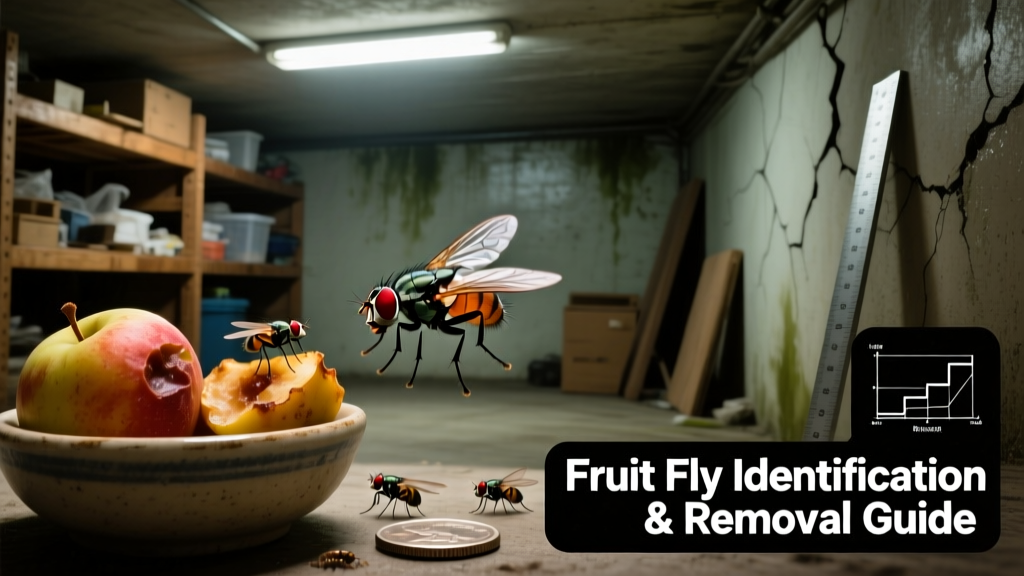 Fruit Flies in Basement: Identification & Removal Guide
