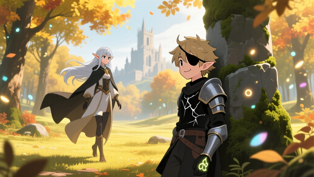 Frieren Black Clover Layout Homage Revealed