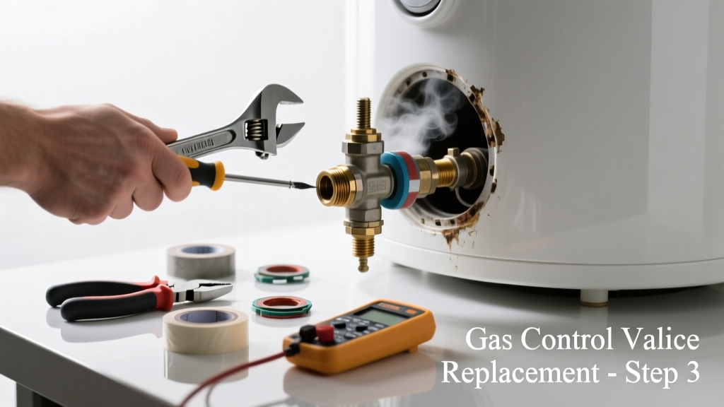 Fixing a Failed Water Heater Gas Control Valve