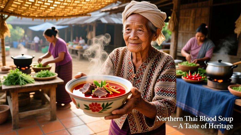 Northern Thai Blood Soup: A Culinary Tradition Rooted in Resourcefulness, Ritual, and Resilience