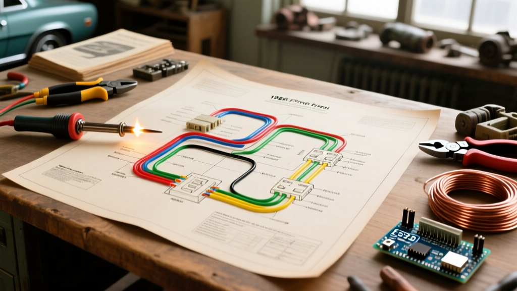 Decoding 1966 Mustang Wiring Diagrams and Electrical Schematics