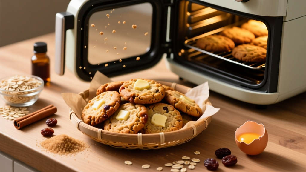 Air Fryer Oatmeal Cookies: Crispy Edges, Chewy Centers
