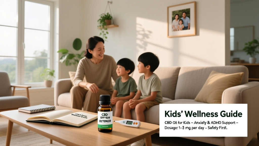 CBD Oil for Kids with Anxiety and ADHD: Evidence-Based Dosage, Safety Protocols, and Real-World Risks