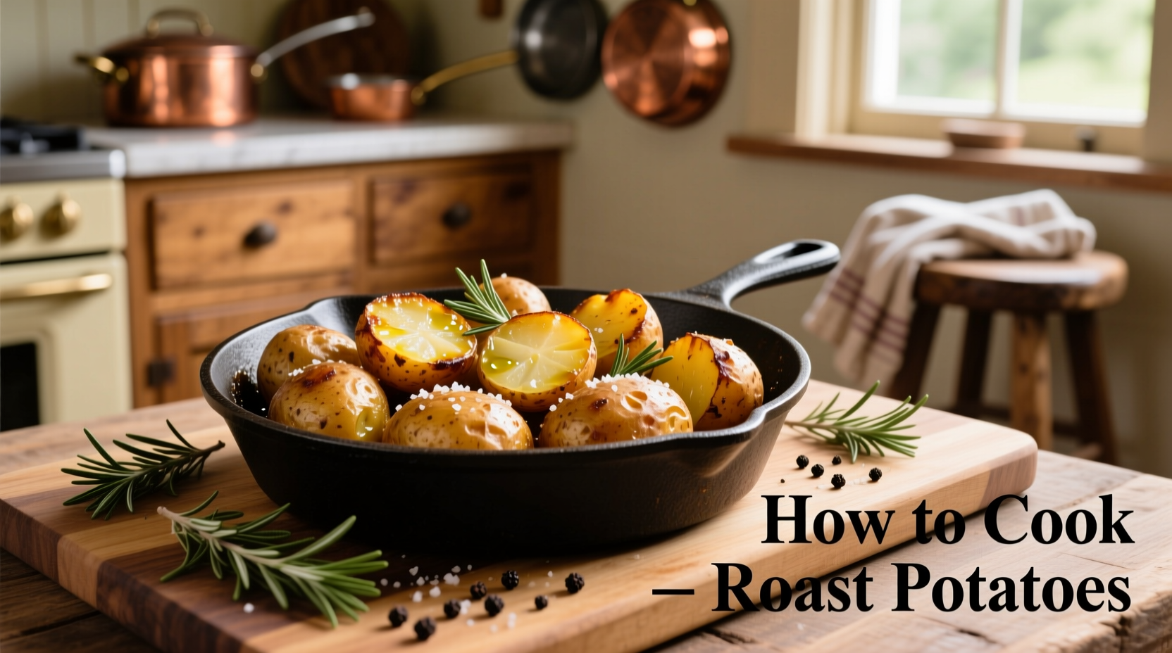 how do i cook roast potatoes