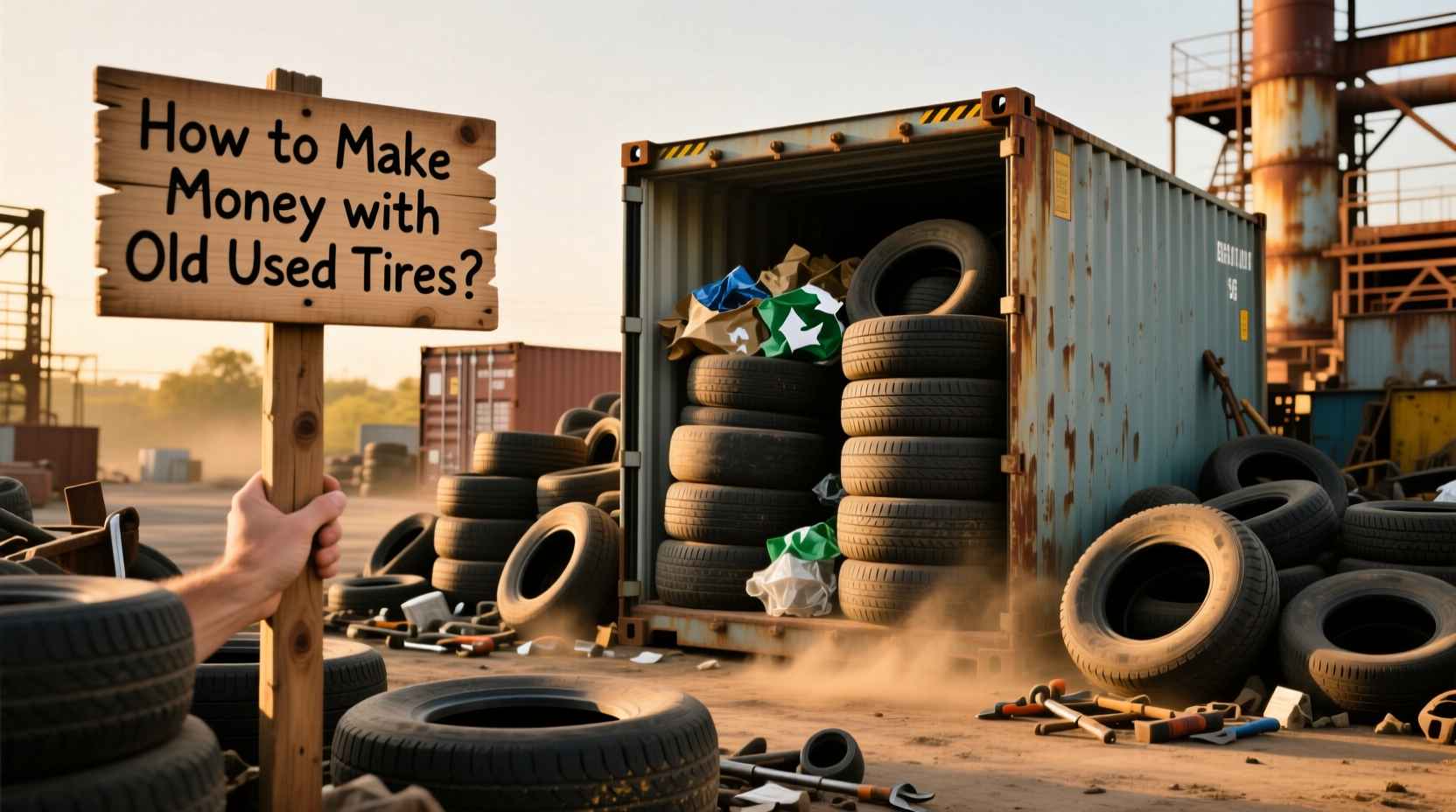 How to Choose Used Tyres in Container, How to Make Money with Old Used Tires? Buying Guide