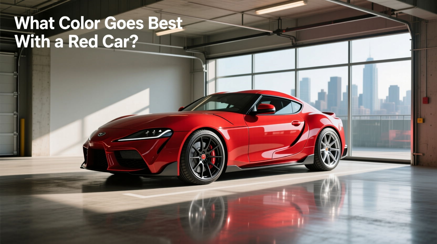 How to Choose Rim Color for Red Car, What Color Goes Best with a Red Car?