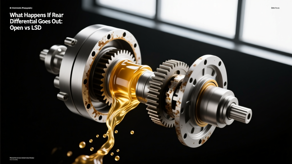 What Happens If Rear Differential Goes Out: Open vs LSD