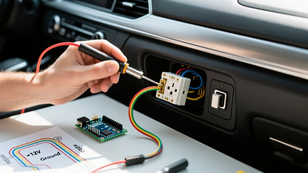 How to Install an Electrical Outlet in Car: 12V DIY Guide
