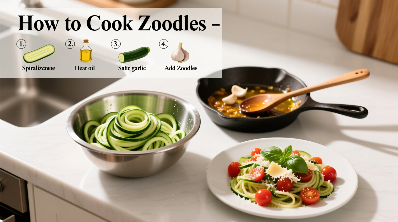 how to cook zoodles