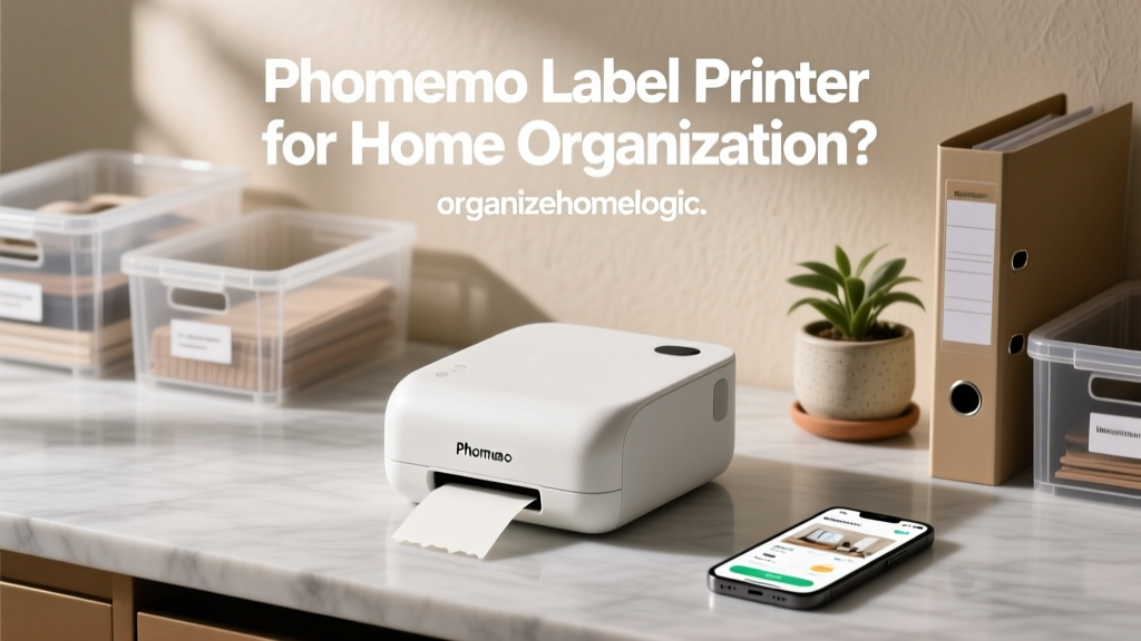 Phomemo Label Printer for Home Organization?
