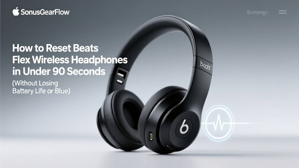 Beats Flex Reset: Fast 90-Second Fix (2026)