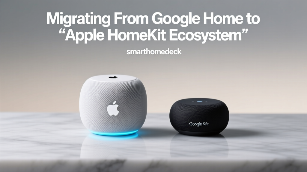 Migrating From Google Home to Apple HomeKit Ecosystem