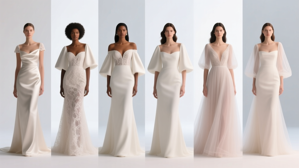 A-Line Wedding Dresses with Sleeves: 7 Flattering Styles