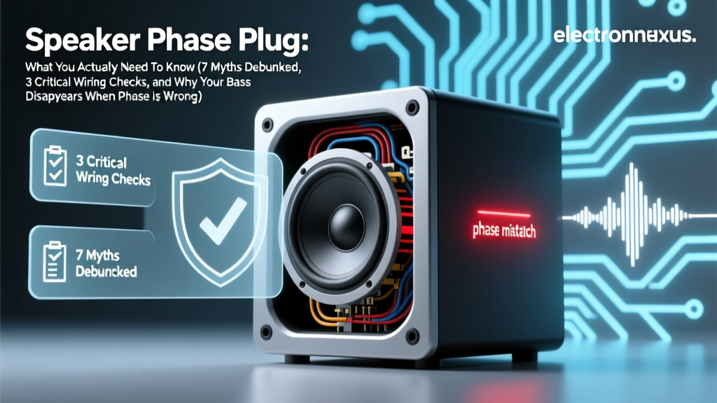 Speaker Phase Plug: What You Actually Need To Know (7 Myths Debunked, 3 Critical Wiring Checks, and Why Your Bass Disappears When Phase Is Wrong)