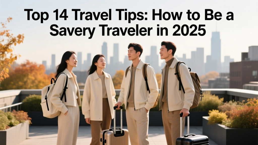 Top 14 travel tips: How to be a savvy traveler in 2025