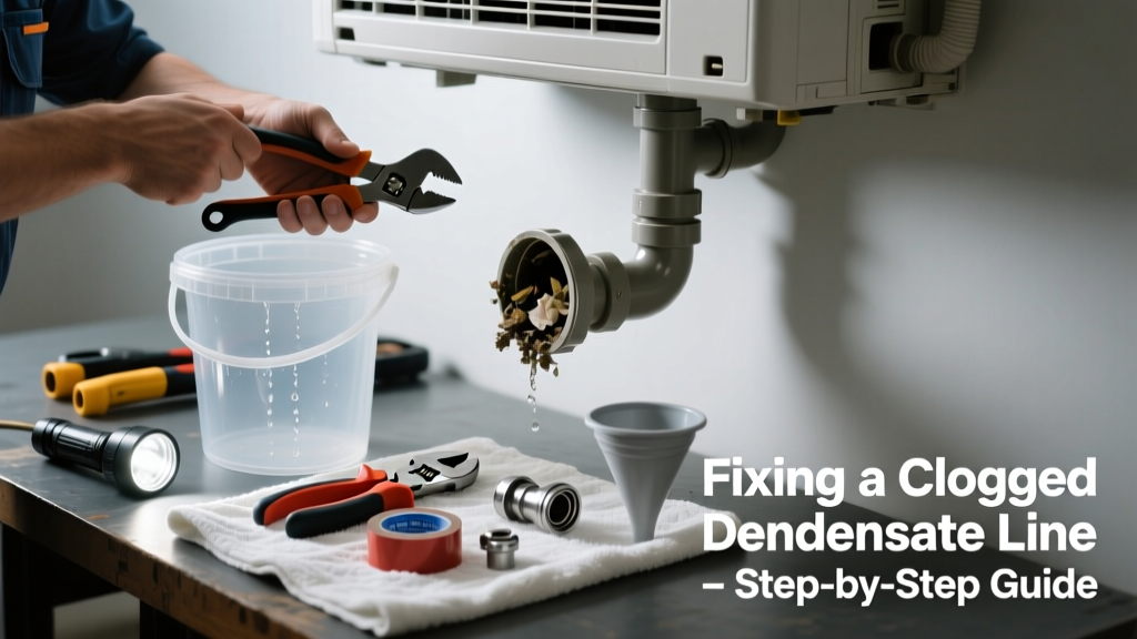 Fixing a Clogged Condensate Line That’s Making Noise