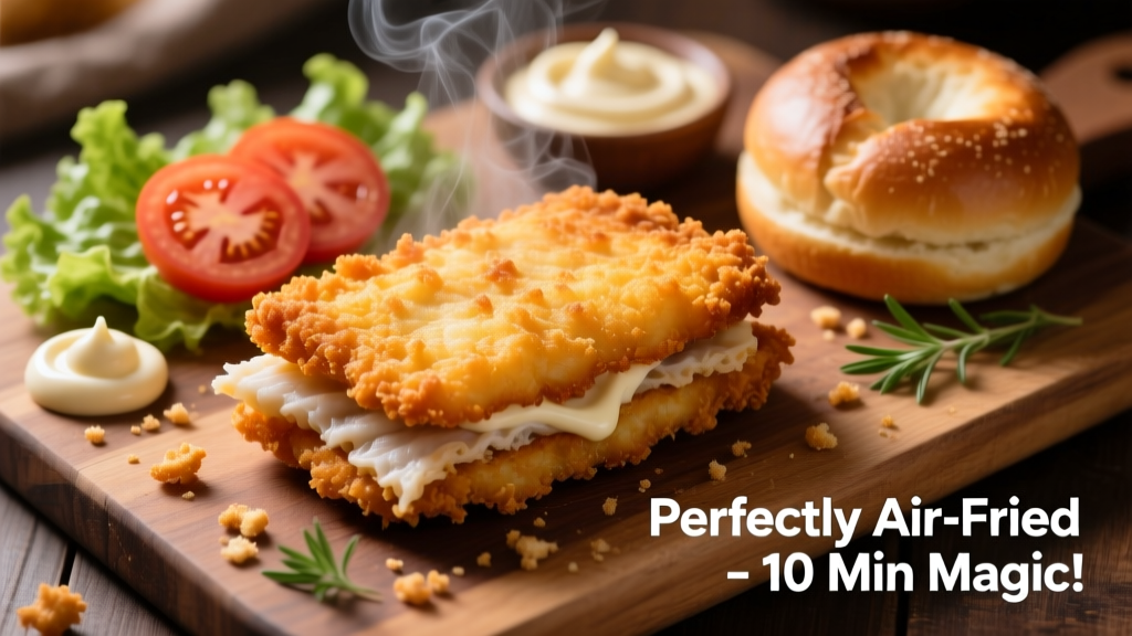 Air Fry Frozen Fish Sandwich Fillets Perfectly