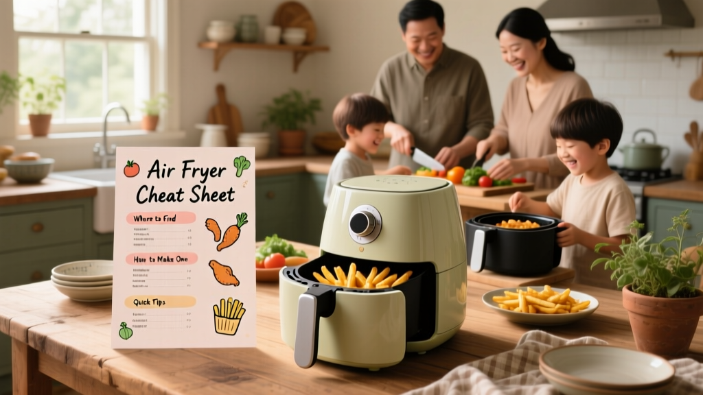 Air Fryer Cheat Sheet: Where to Find & How to Make One