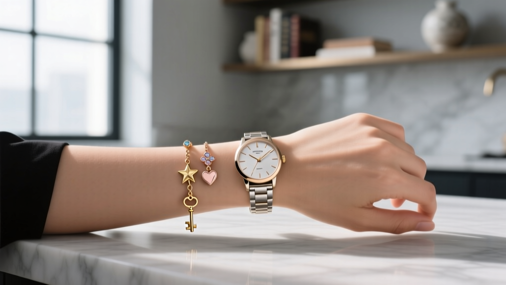Charm Bracelet + Watch Styling Guide