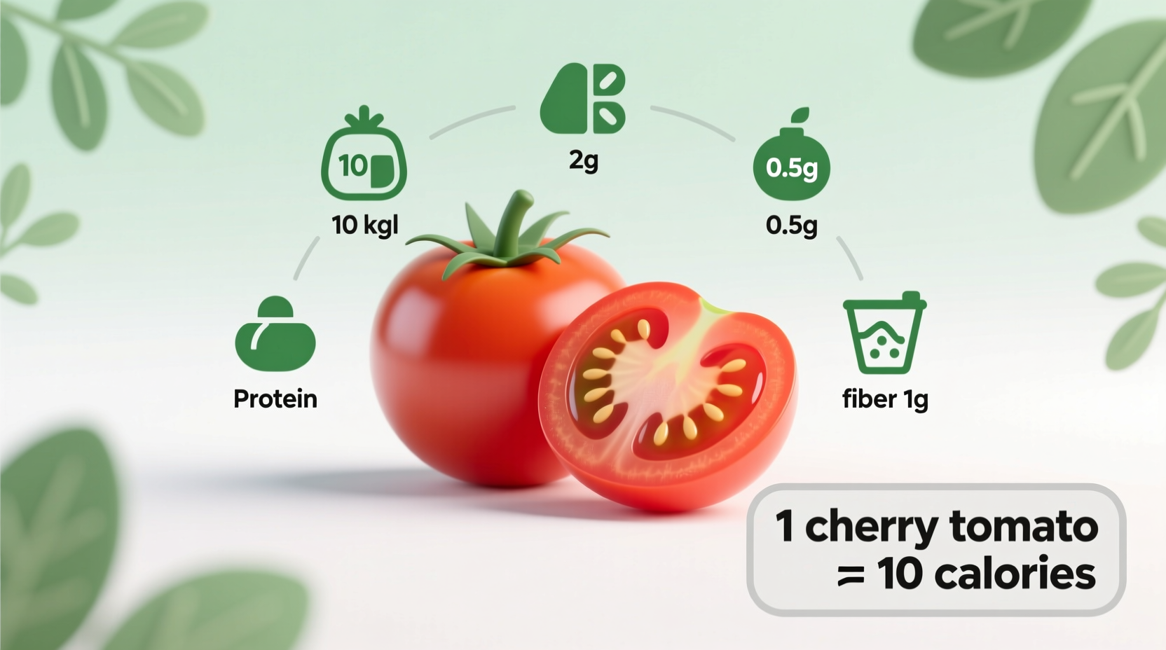 Cherry Tomato Calories: 3 Per Tomato, 27 Per Cup (Exact Count)