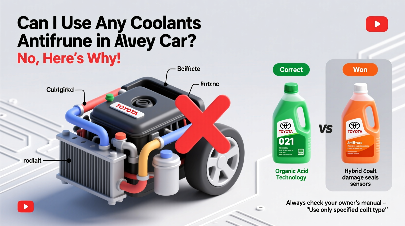 can i use any antifreeze in my car