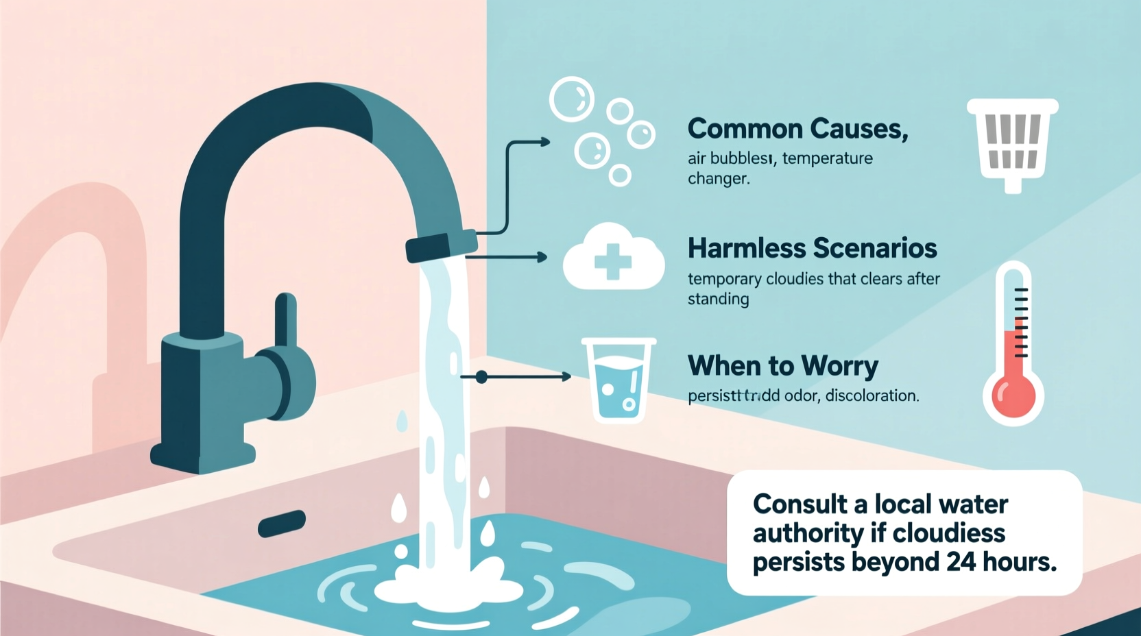 why is my tap water suddenly cloudy harmless causes and when to worry