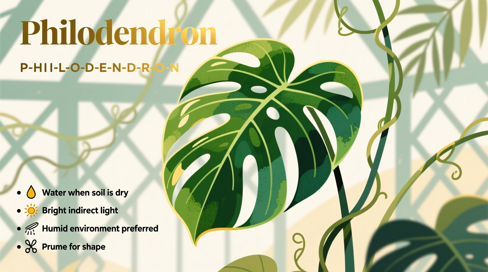 Philodendron Spelling & 5 Care Tips | TheHomeSprouts