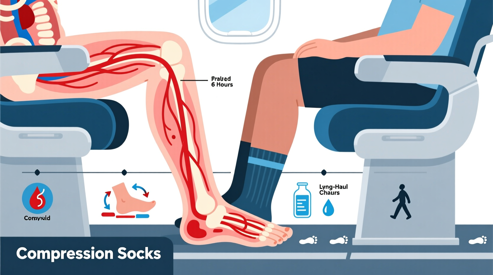 Why Do My Feet Swell During Long Flights And How To Prevent Discomfort