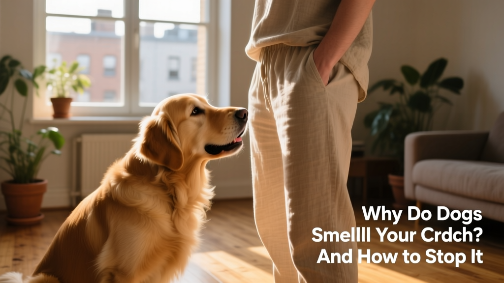 Why Do Dogs Smell Your Crotch? And How to Get Them to Stop