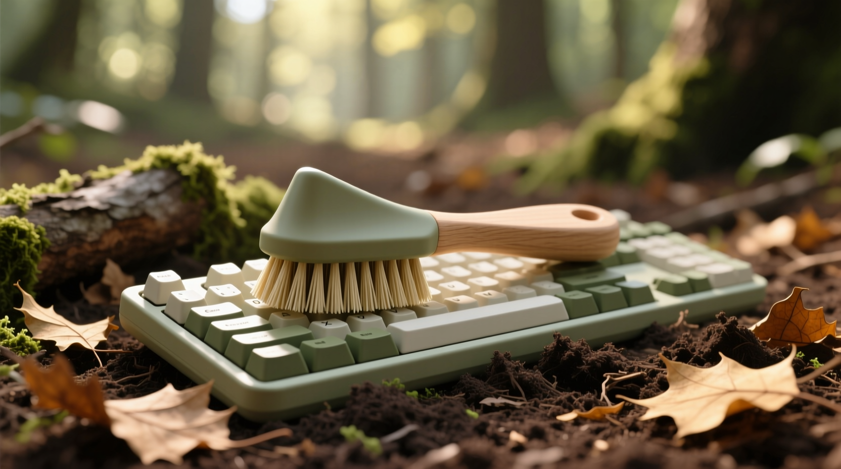 eco friendly cleaning tips compostable vs natural bristle brushes