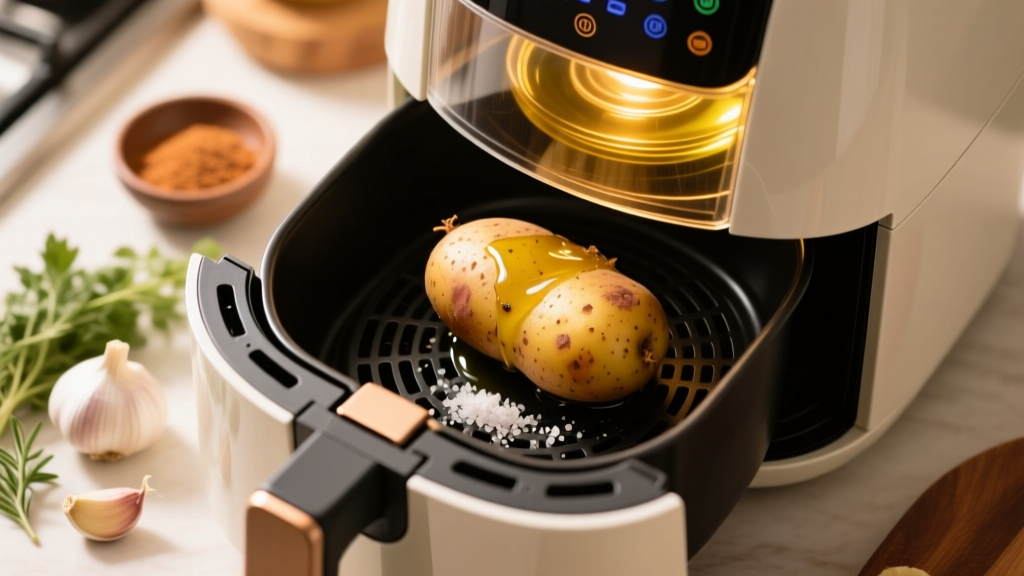 How to Bake a Potato in a Ninja Dual Air Fryer